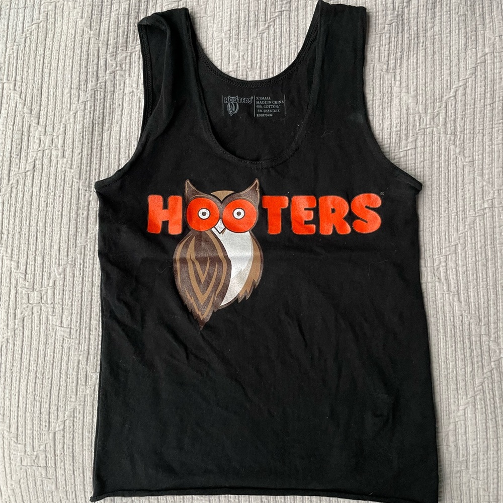 Hooters XS Uniform Top - Black